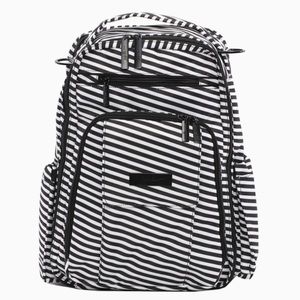 JuJuBe Be Right Back Travel Backpack, Diaper Bag with Memory Foam Changing Pad